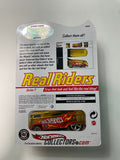 Hot Wheels 1/64 RLC Real Riders Volkswagen Drag Bus Gold