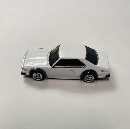 *Loose* Hot Wheels 1/64 Premium Car Culture Box Set Nissan Skyline C210 White