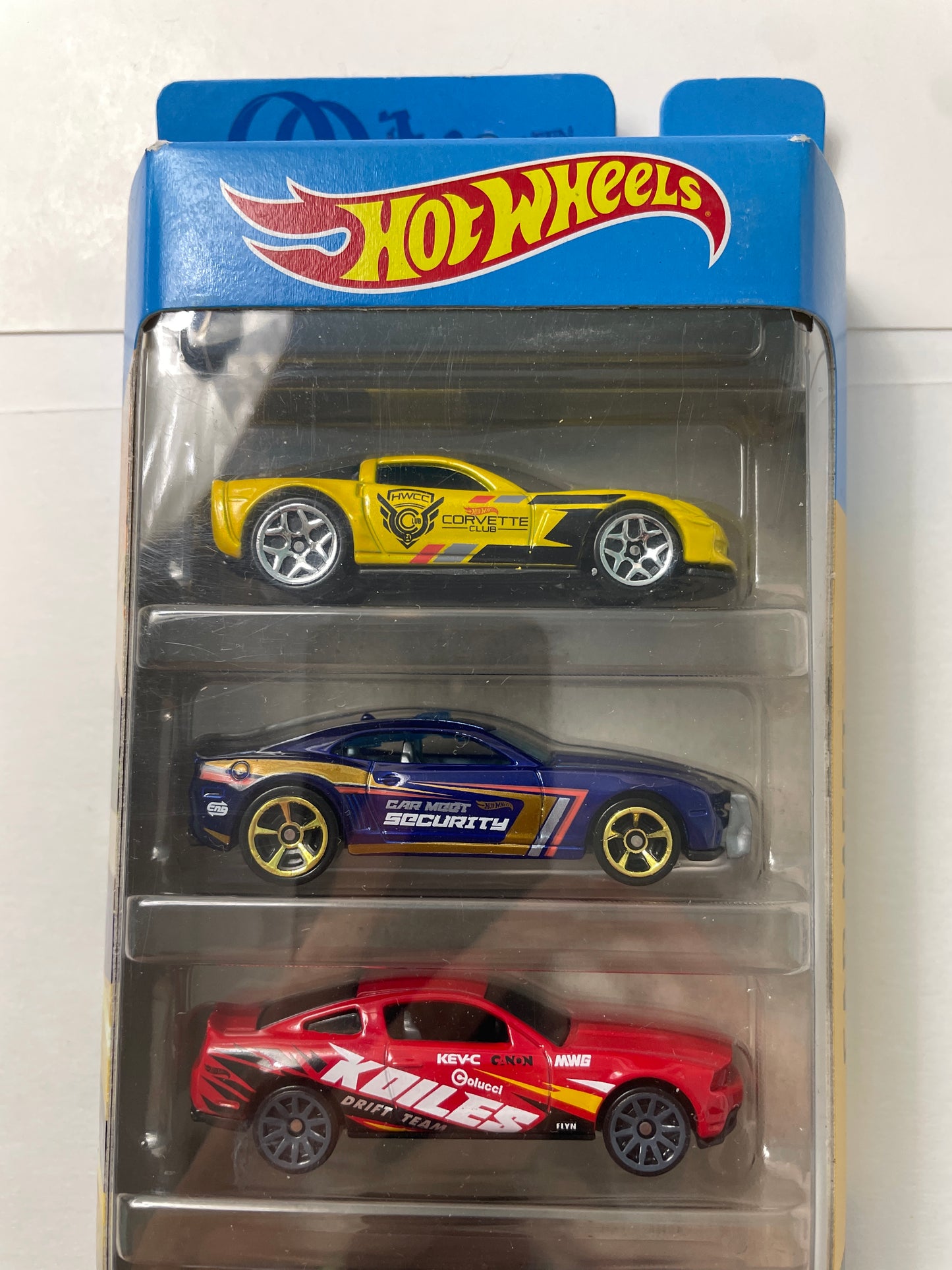 Hot Wheels 1/64 5 Pack Car Meet - Damaged Box