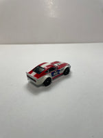 *Loose* Hot Wheels 1/64 Premium Car Culture Team Transport Nissan Fairlady Z w/ Sakura Sprinter Red & White