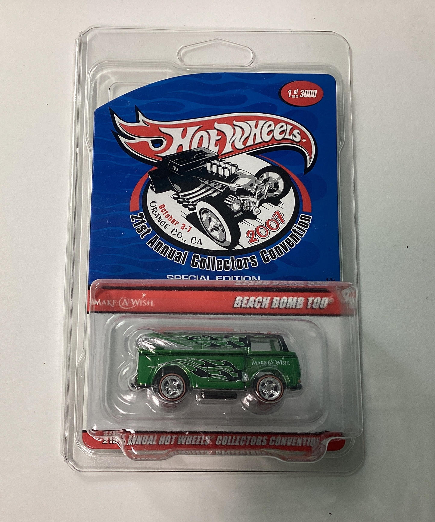Hot Wheels 1/64 21st Annual Collector Convention Volkwagen Beach Bomb Too Green