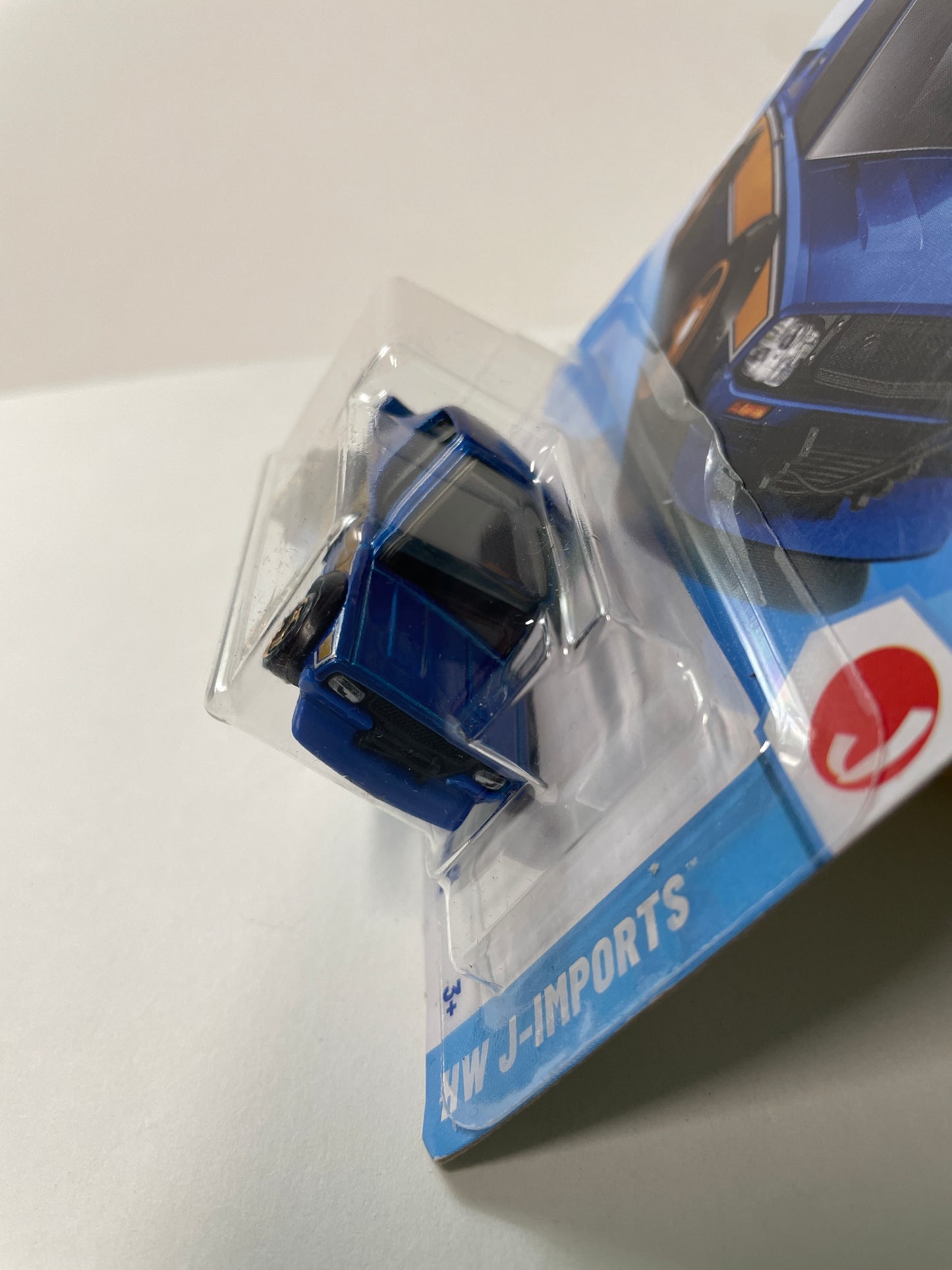 Hot Wheels 1/64 Nissan Skyline 2000GT-R LBWK Blue - Damaged Box