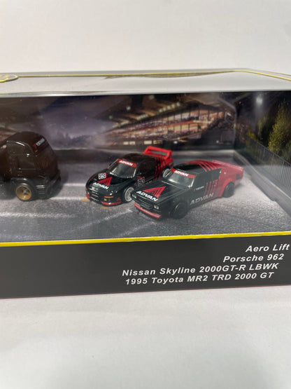 Hot Wheels 1/64 Premium Collector Car Culture Box Set Assortment Advan Racing Team