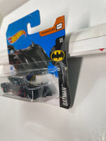 Hot Wheels 1/64 Batman Batmobile Short Card Black & Red - Damaged Card