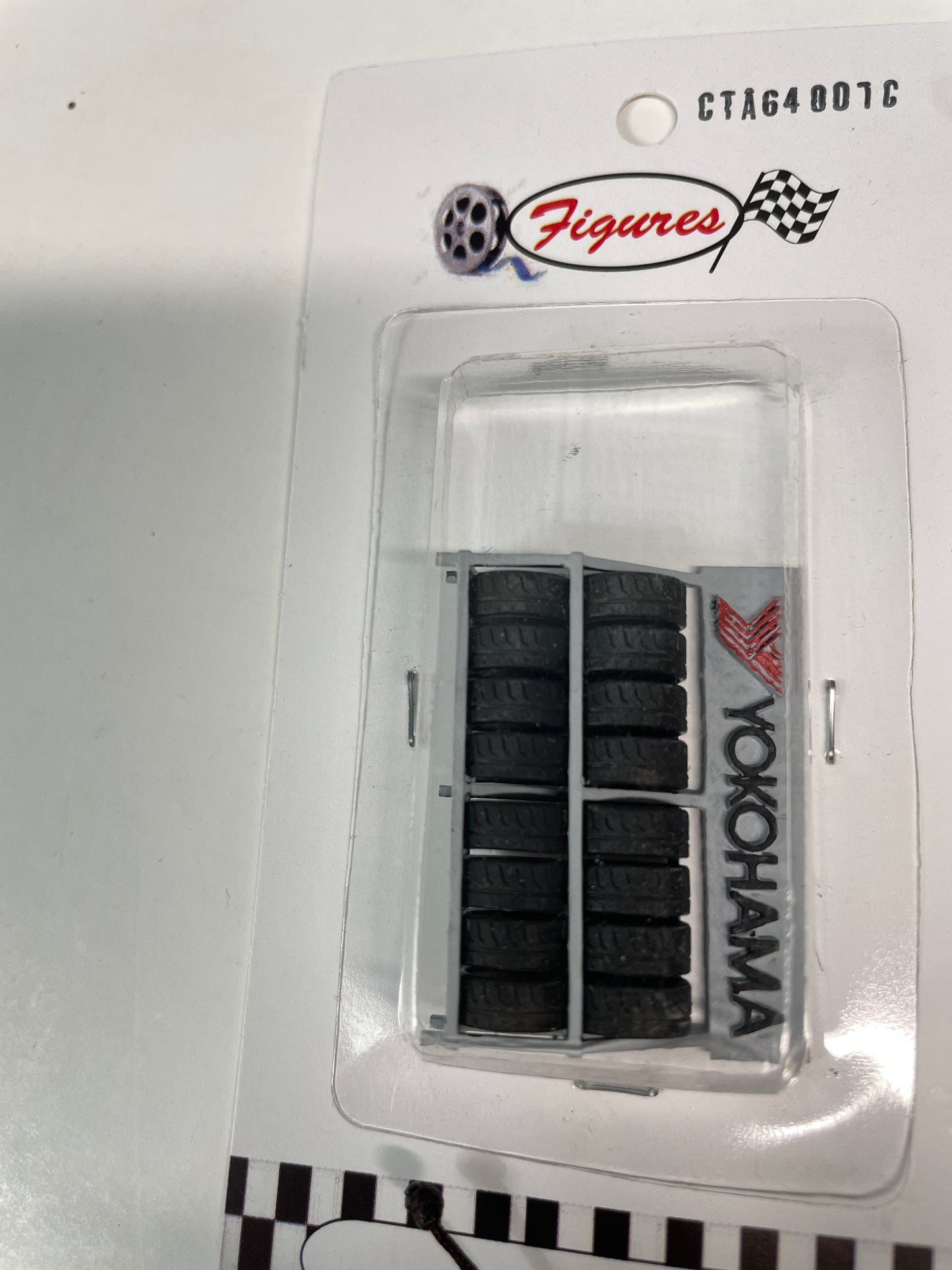 Figures 1/64 Shelf w/ Yokohama Tires