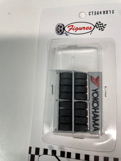 Figures 1/64 Shelf w/ Yokohama Tires