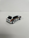 *Loose* Hot Wheels 1/64 Premium Car Culture Box Set Lancia Delta Integrale  White