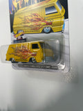 Hot Wheels 1/64 22th Collectors Nationals Convention Newsletter Exclusive Dodge A100 with/ Sticker Yellow