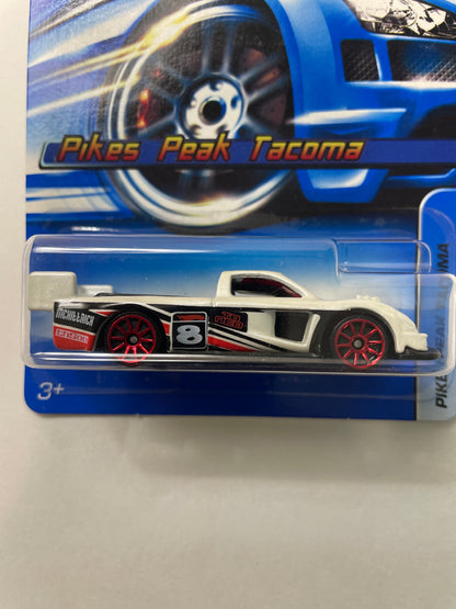 Hot Wheels 1/64 Pikes Peak Tacoma White & Black