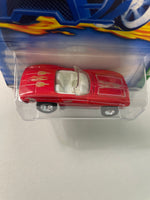 Hot Wheels 1/64 Treasure Hunt Corvette 1965 Red