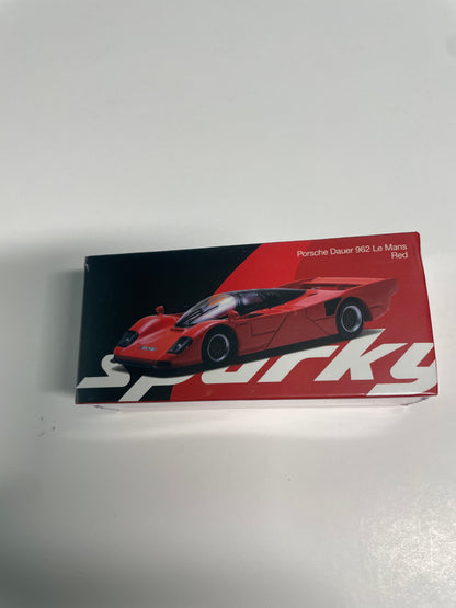Tiny X Sparkmodel 1/64 Porsche Dauer 962 Le Mans Red
