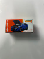 Matchbox 1/64 Moving Parts Japan Series 1994 Mitsubishi Lancer Evolution IV Blue