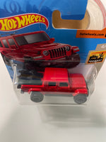 Hot Wheels 1/64 ‘20 Jeep Gladiator Short Card Red