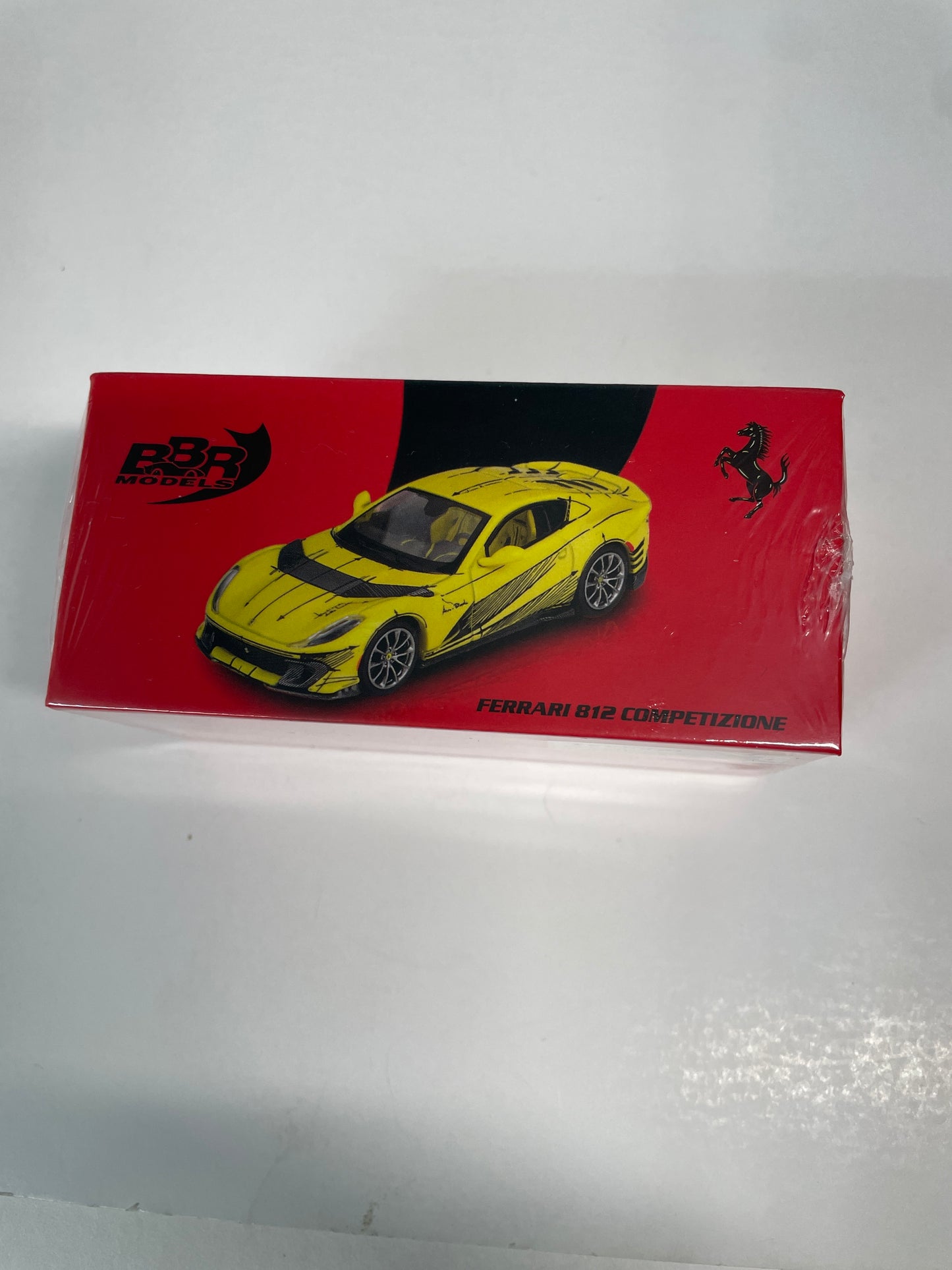 BBR Models 1/64 Ferrari 812 Competizione Tailor Made Yellow - BBRFER64032