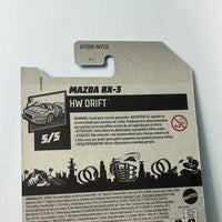 Hot Wheels Super Treasure Hunt Mazda RX-3 - Damaged Card