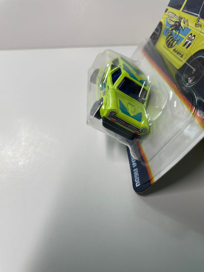 Hot Wheels 1/64 Neon Speeders Custom ‘70 Honda N600 Green