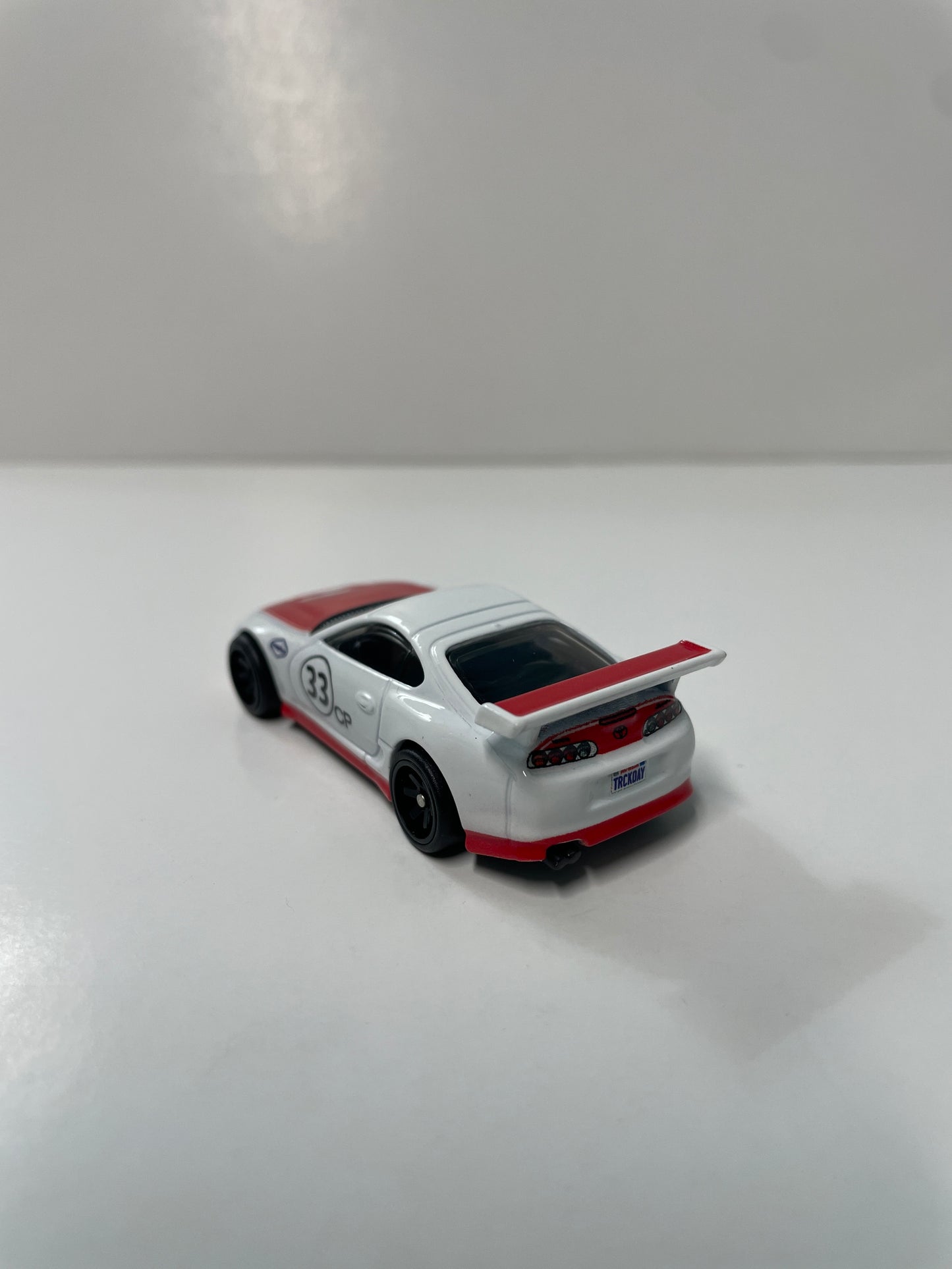 *Loose* Hot Wheels 1/64 Premium Car Culture 2 Pack Toyota Supra White & Red