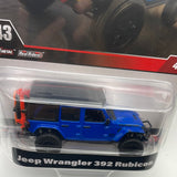 1/43 Hot Wheels Jeep Wrangler 392 Rubicon Blue & Black