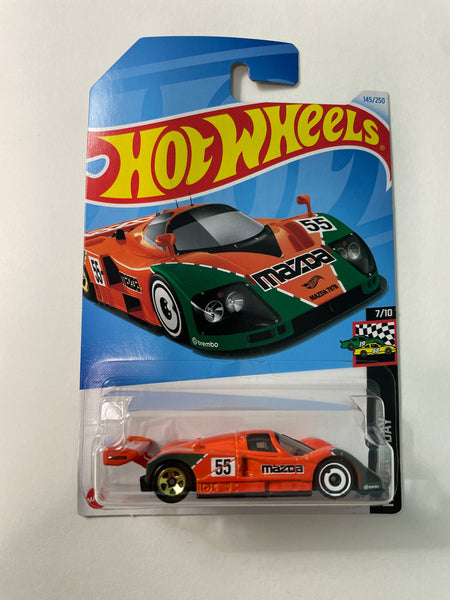 *Japan Card* Hot Wheels 1/64 Mazda 787B Orange