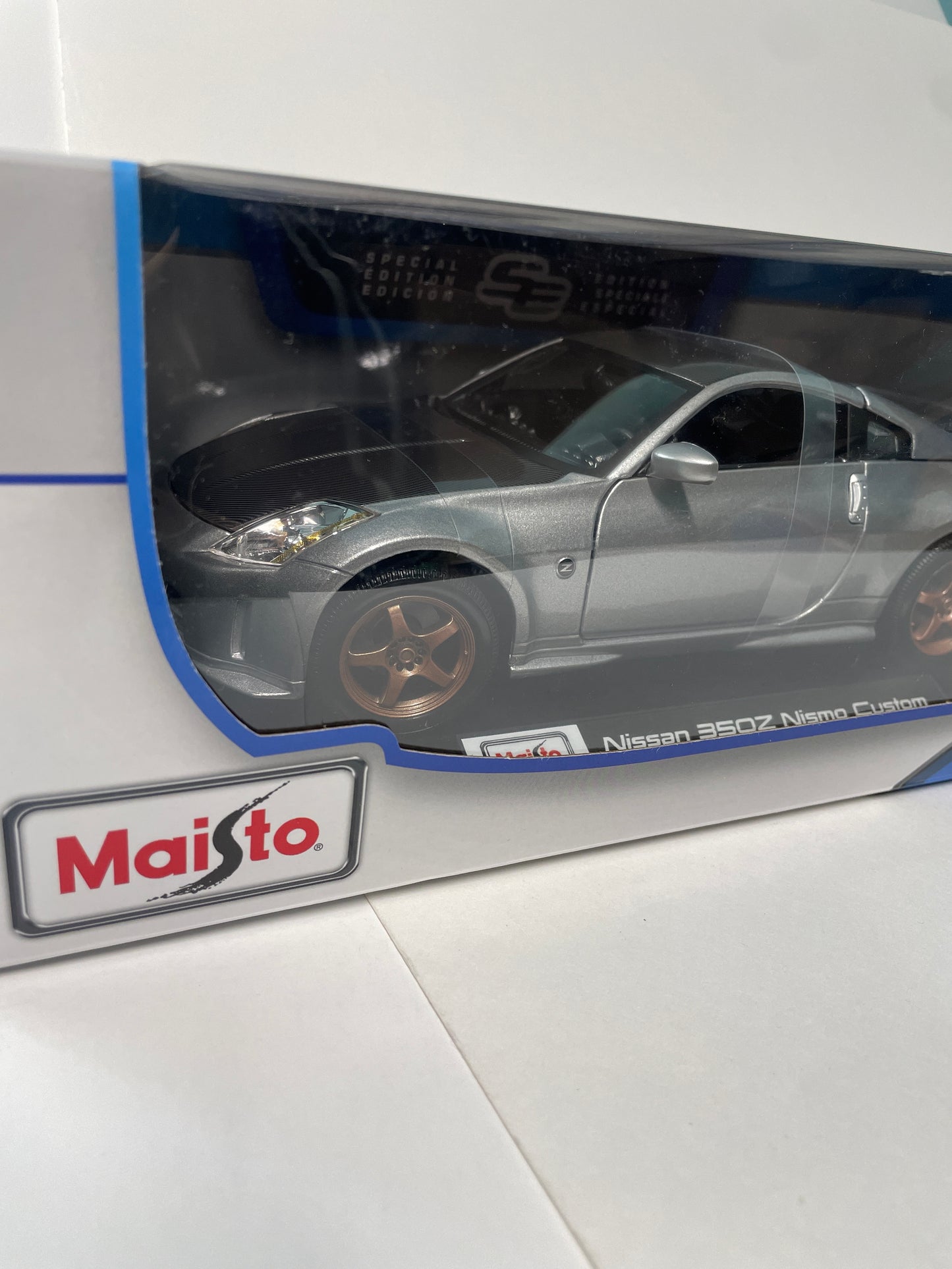 Maisto 1/18 Nissan 350z Nismo Custom Grey