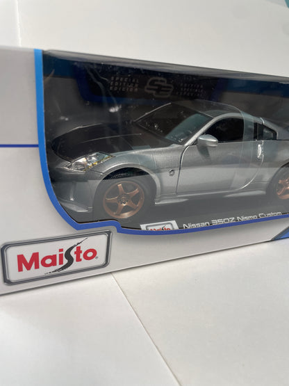 Maisto 1/18 Nissan 350z Nismo Custom Grey
