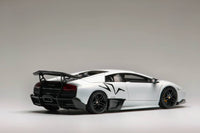 Cars Lounge 1/64 Lamborghini Murcielago LPG70-4 5V (Resin Model) White