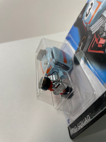Hot Wheels 164 ‘32 Ford Gulf #3 Blue - Damaged Box