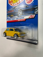 Hot Wheels 1/64 Mini Cooper Yellow