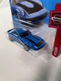 Hot Wheels 1/64 Nissan Fairlady Z Short Card Blue & Black - Damaged Card