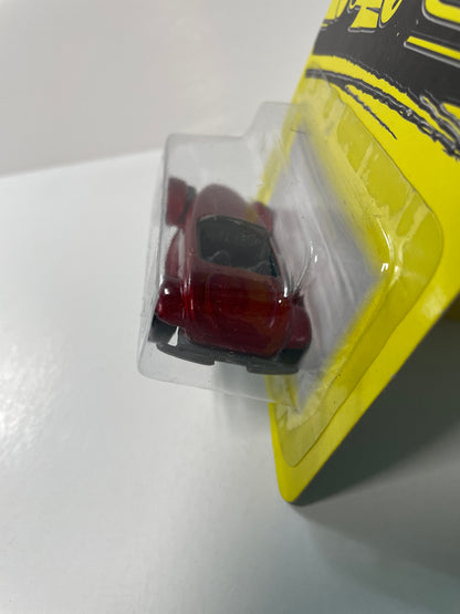 Matchbox 1/64 SuperFast  Plymouth Prowler Red - Damaged Box