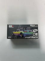 Pop Race 1/64 IDE Honda Pandem Civic EG6 Magic Chrome - Damaged Card