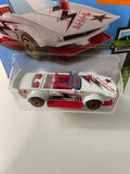 Hot Wheels 1/64 Track Manga Short Card White