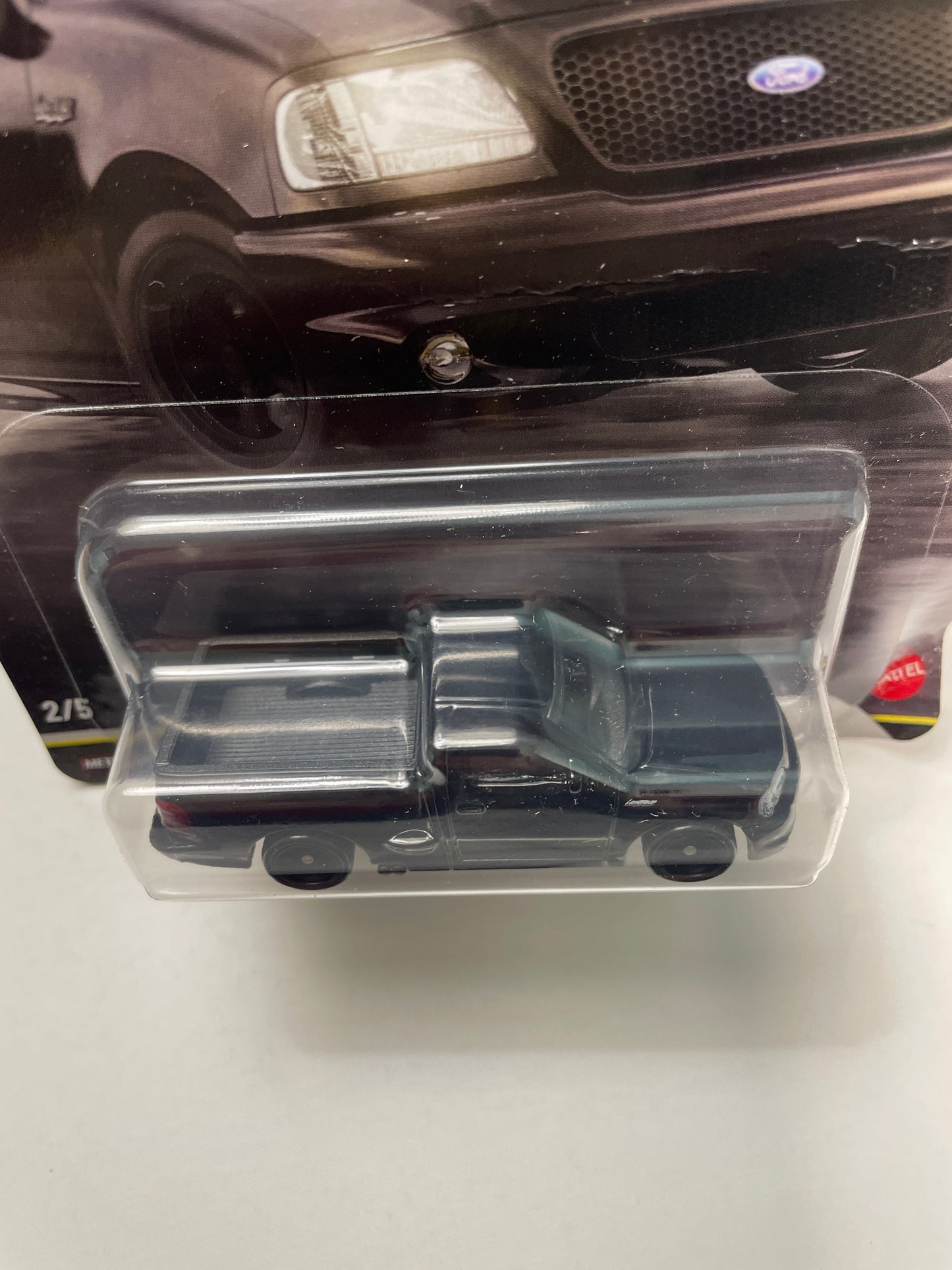 Hot Wheels 1/64 Car Culture 2026 Power Trip '99 Ford F-150 SVT Lightning Black - JKF33 - Damaged Box