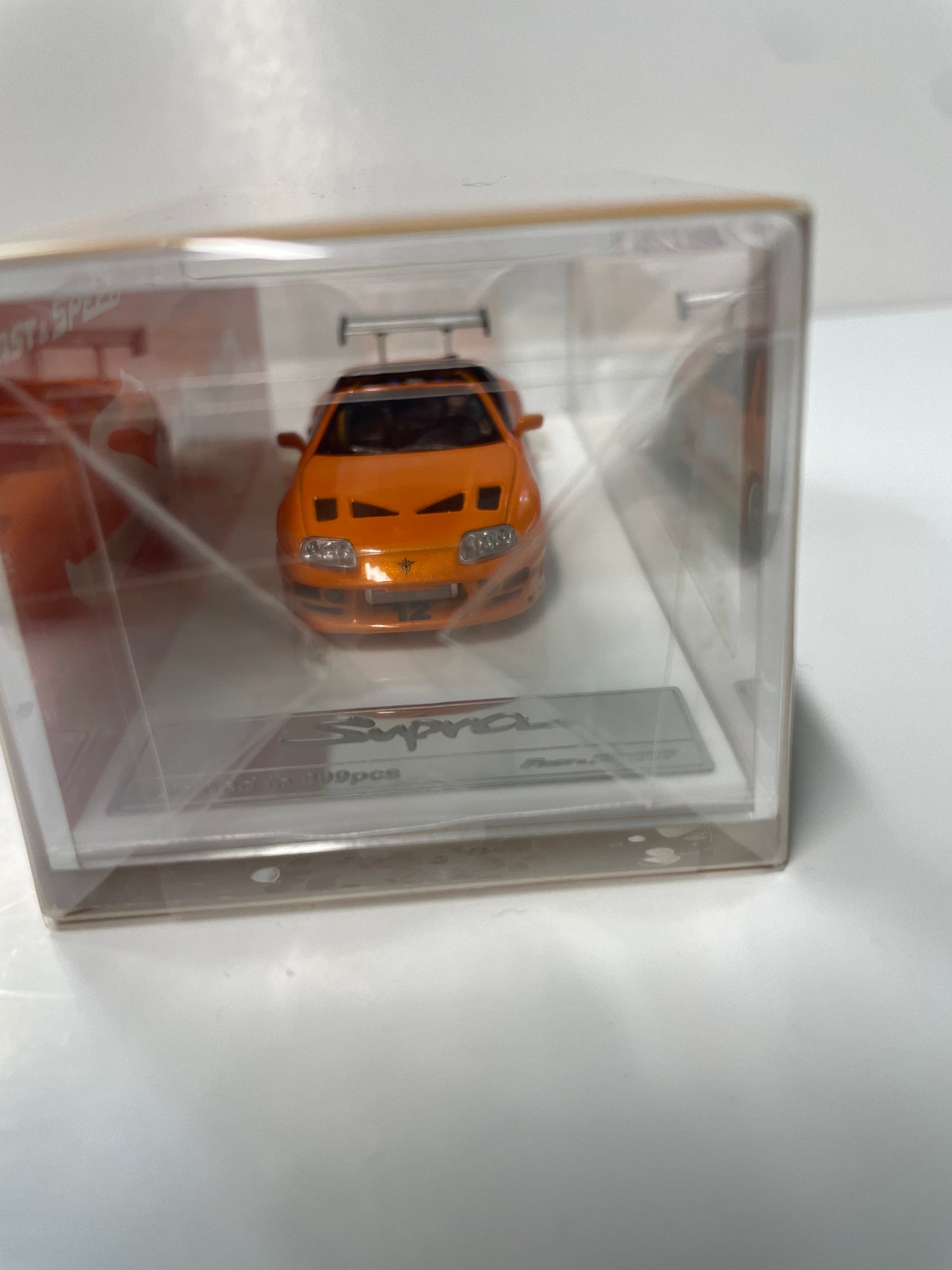 Fast & Speed 1/64 Toyota Supra Fast & Furious Orange