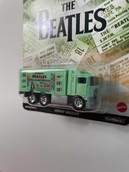 Hot Wheels 1/64 Pop Culture The Beatles Hiway Hauler Green