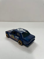 *Loose* Hot Wheels 1/64 Mystery Models Datsun Bluebird 510 n3 Blue & White