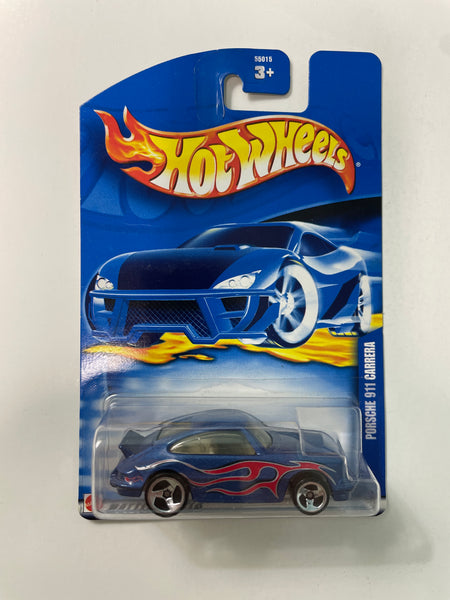 Hot Wheels 1/64 Porsche 911 Carrera Blue