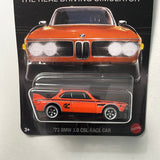 Hot Wheels 1/64 Gran Turismo The Real Driving Simulator ‘73 BMW 3.0 CSL Race Car Orange