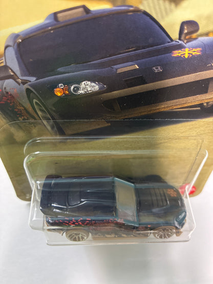 Hot Wheels 1/64 Silver Series Fast and Furious Race-Off Honda S2000 Black - JKX18