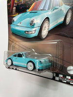 Hot Wheels 1/64 Boulevard Mix W Porsche 964 Blue - Damaged Card