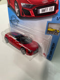 Hot Wheels 1/64 2019 Audi R8 Spyder Red