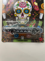 Hot Wheels 1/64 Dia De Los Muertos ‘71 Maverick Grabber Black