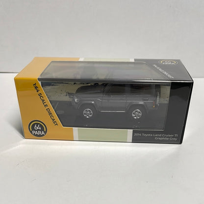Para64 1/64 2014 Toyota Land Cruiser 71 SWB  Graphite Grey