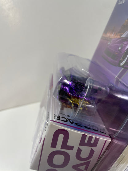 Pop Race 1/64 Porsche RWB 930 Vancouver 2026 Edition Purple Chrome - PRB003