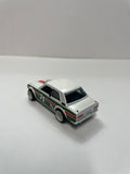 *Loose* Hot Wheels 1/64 Car Culture Datsun Bluebird 510 White & Green