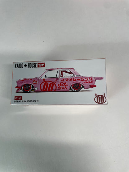 Mini GT x Kaido House 1/64 Datsun 510 Pro Street Buta V1 Pink - KHMG161