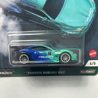 Hot Wheels Car Culture Pandem Subaru BRZ Slide Street Blue & Green