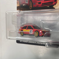 Hot Wheels 1/64 Car Culture Premium 2 Pack ‘87 Ford Sierra Cosworth Red & ‘93 Ford Escort RS Cosworth White