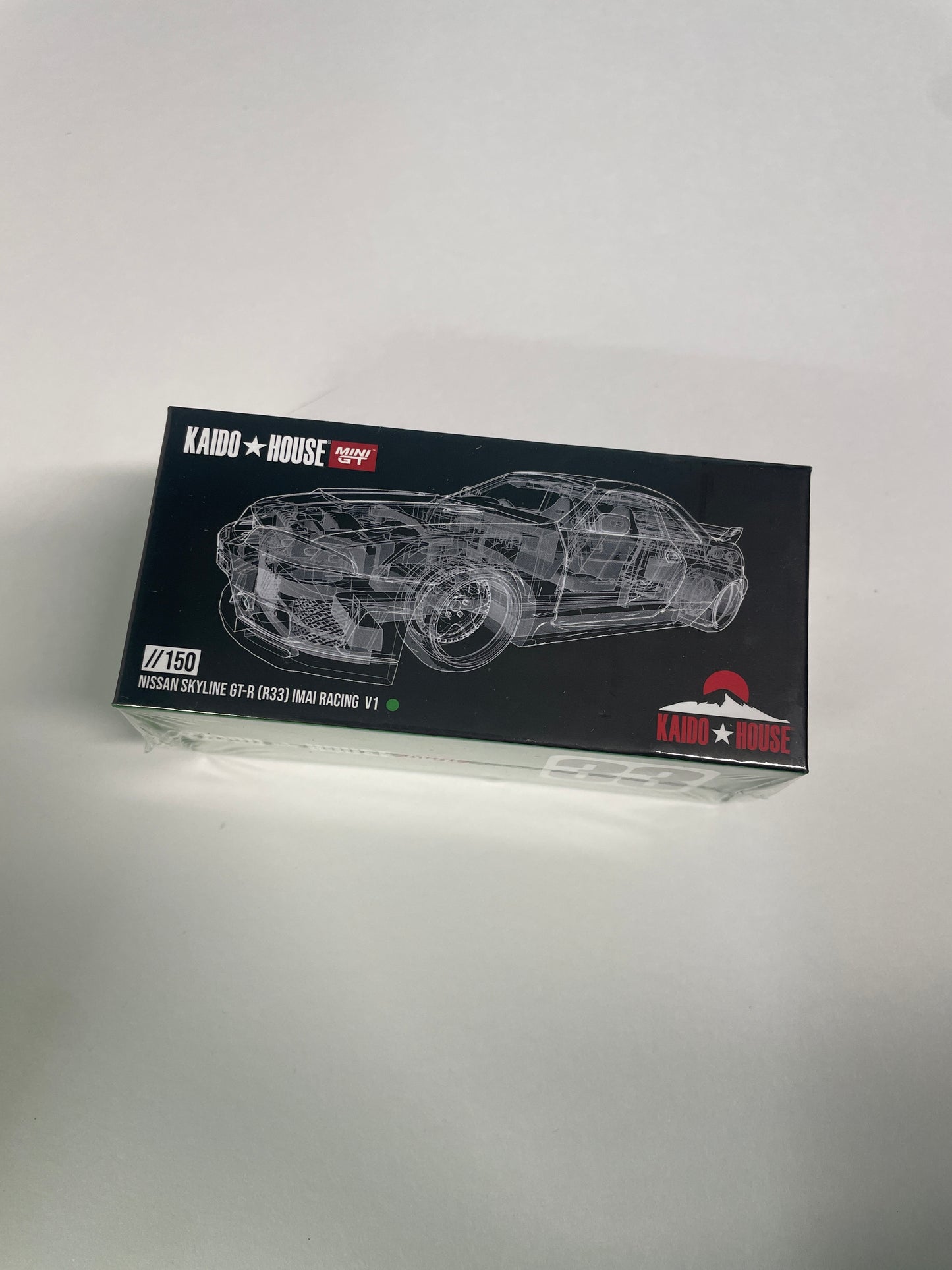 Mini GT x Kaido House 1/64 Nissan Skyline GT-R (R33) IMAI Racing V1 Green