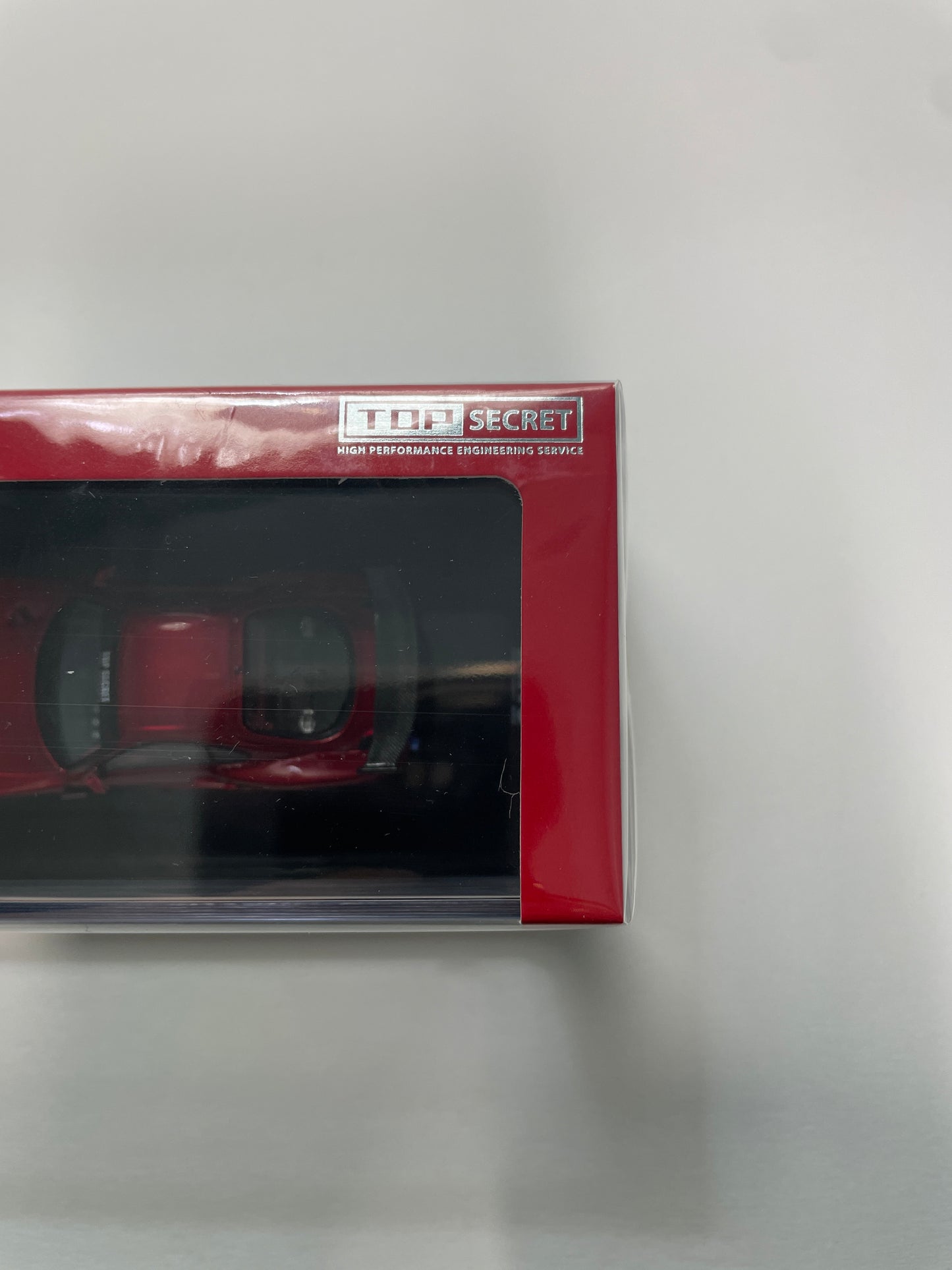 Inno64 1/64 Toyota Supra (A80) Top Secret GT300 Red - IN64- A80TS-RED - Damaged Box